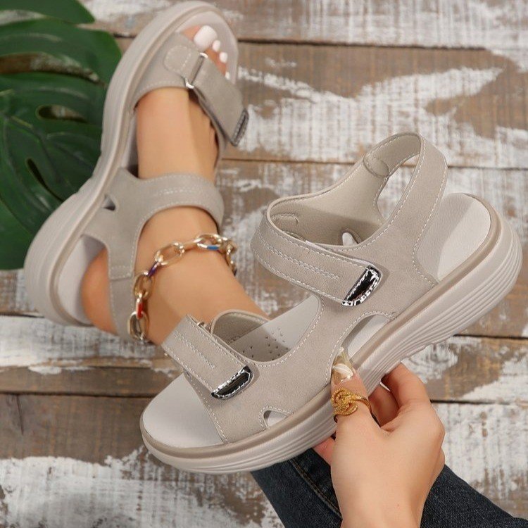 "Summer Breeze" Velcro Comfort Sport Sandals - Image 4