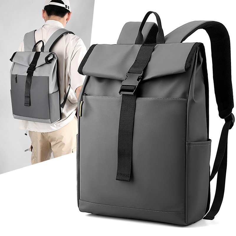 Minimalist Oxford School & Travel Backpack - Image 6
