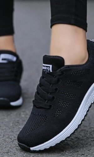 "SportyFlex" Mesh Breathable Sneakers - Lightweight Performance