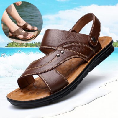 "Coastal Step" Adjustable Summer Sandals - Beach & Outdoor