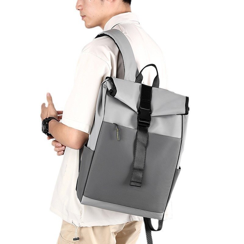 Minimalist Oxford School & Travel Backpack - Image 5