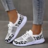 "Wild Walk" Leopard Print Sneakers - Casual Comfort