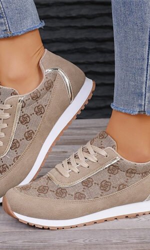 "Floral Bloom" Casual Sneakers - Lightweight & Breathable