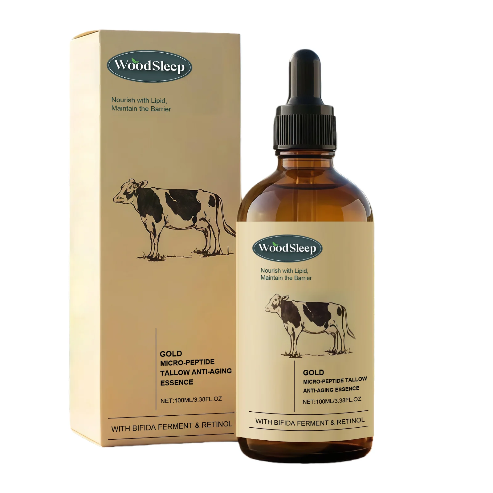 Premium Beef Tallow Facial Serum – Deep Hydration & Glow
