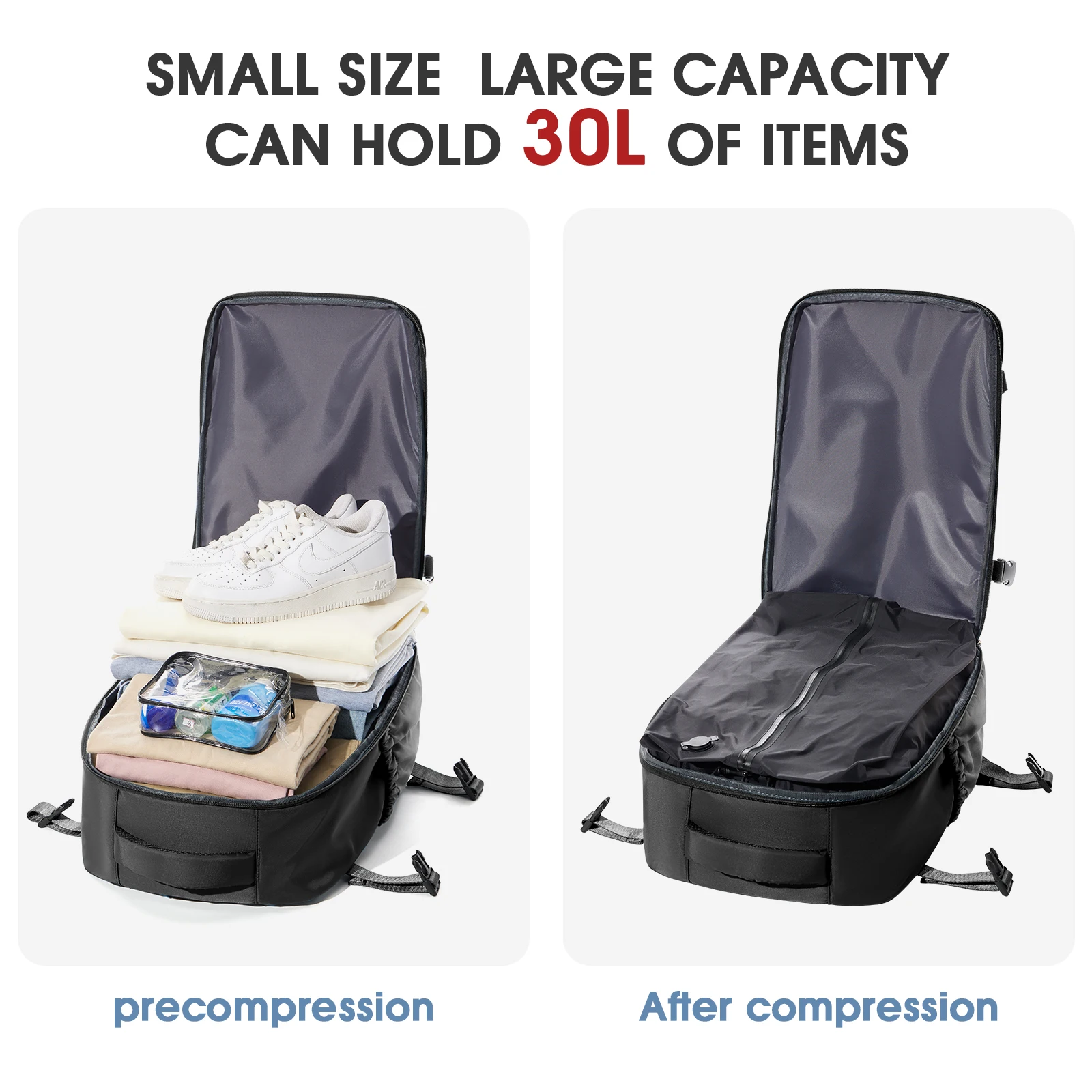 AeroPack - Vacuum Compression Travel Backpack - Image 5