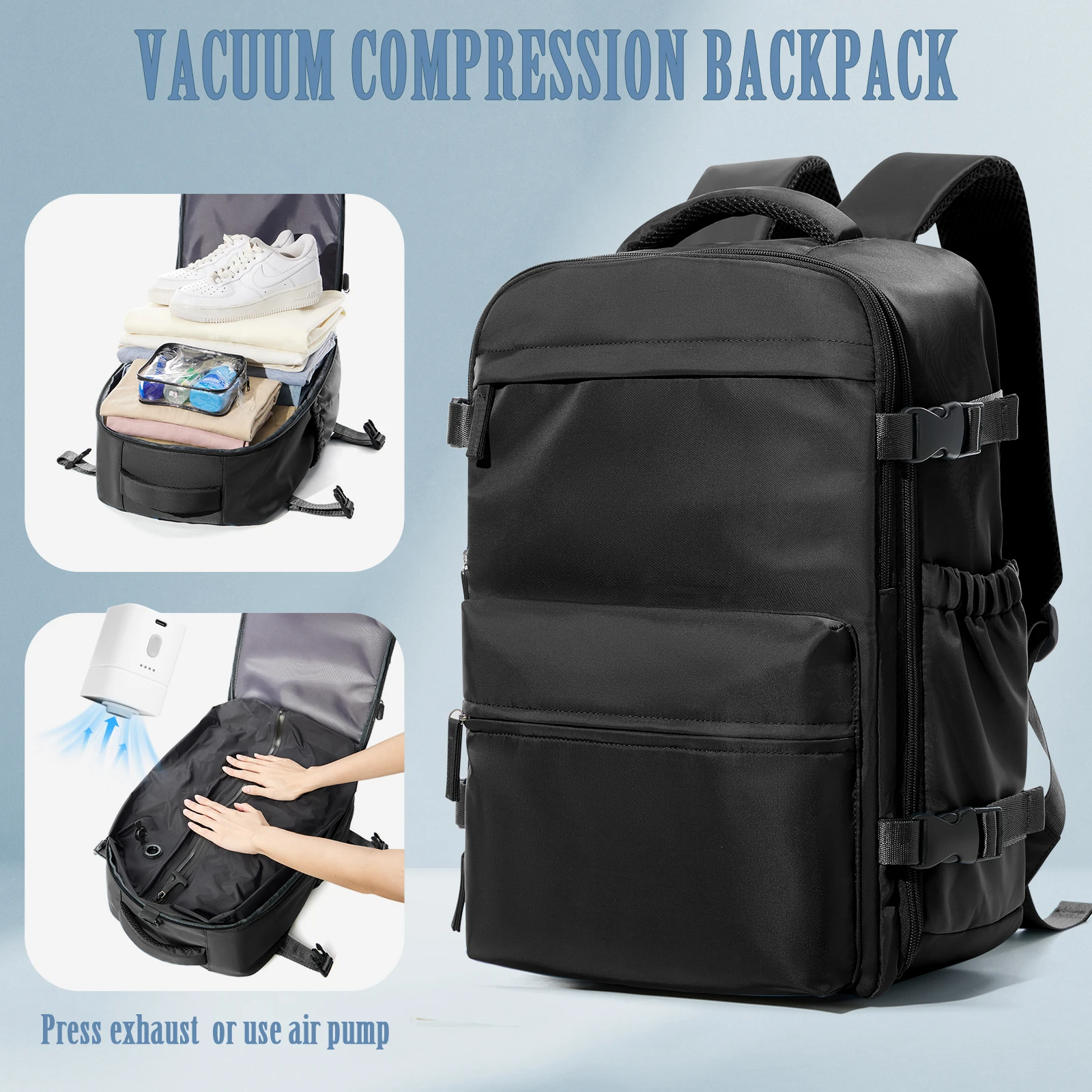 AeroPack - Vacuum Compression Travel Backpack - Image 8