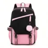 UrbanTech – Oxford Casual Laptop Backpack with USB & Headphone Port
