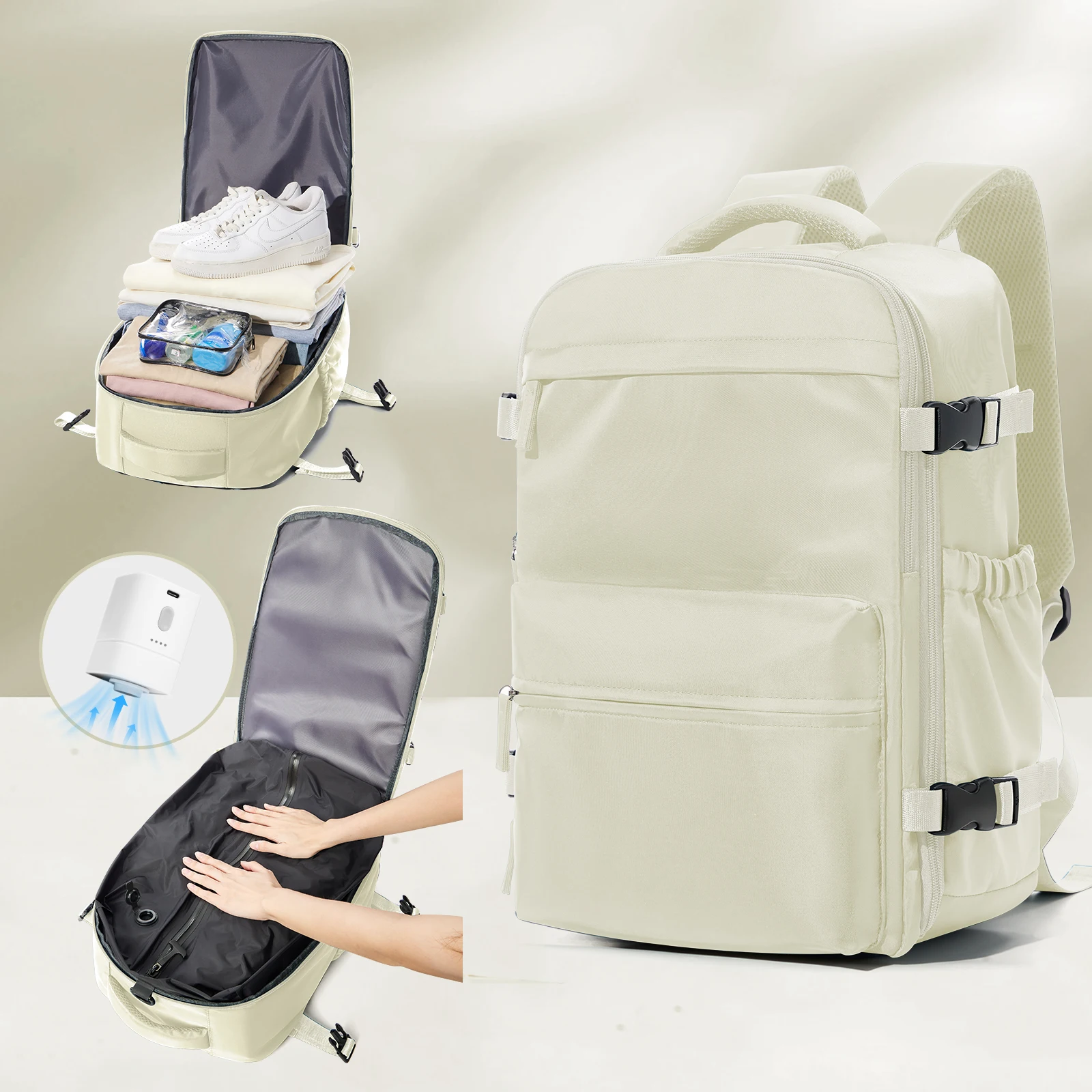 AeroPack - Vacuum Compression Travel Backpack