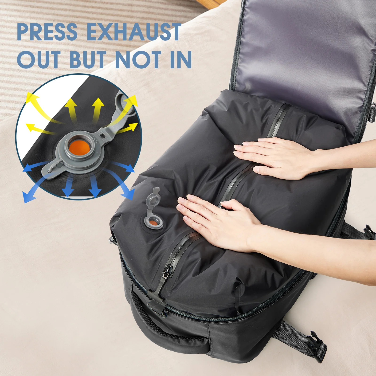 AeroPack - Vacuum Compression Travel Backpack - Image 4